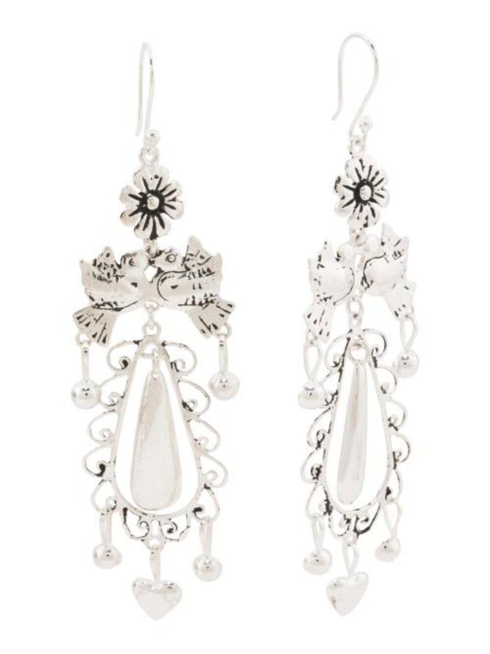 SEED & SAGE Made In Mexico Sterling Silver Plated Frida Earrings